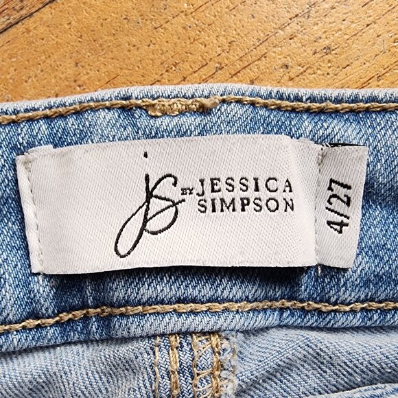 Jessica Simpson Light Wash Ankle Skinny Jeans Size 4/27 - Picture 7 of 15